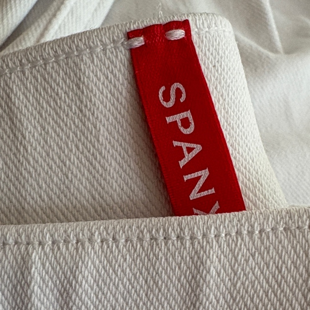 SPANX Jean-ish Ankle Leggings White